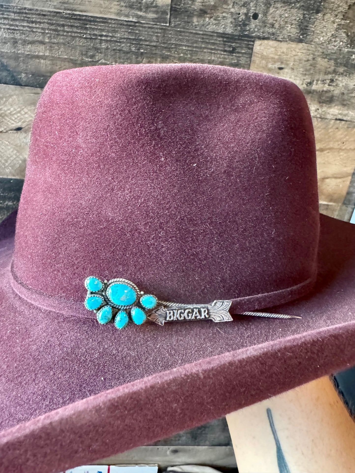 Kingman Turquoise Hat pins