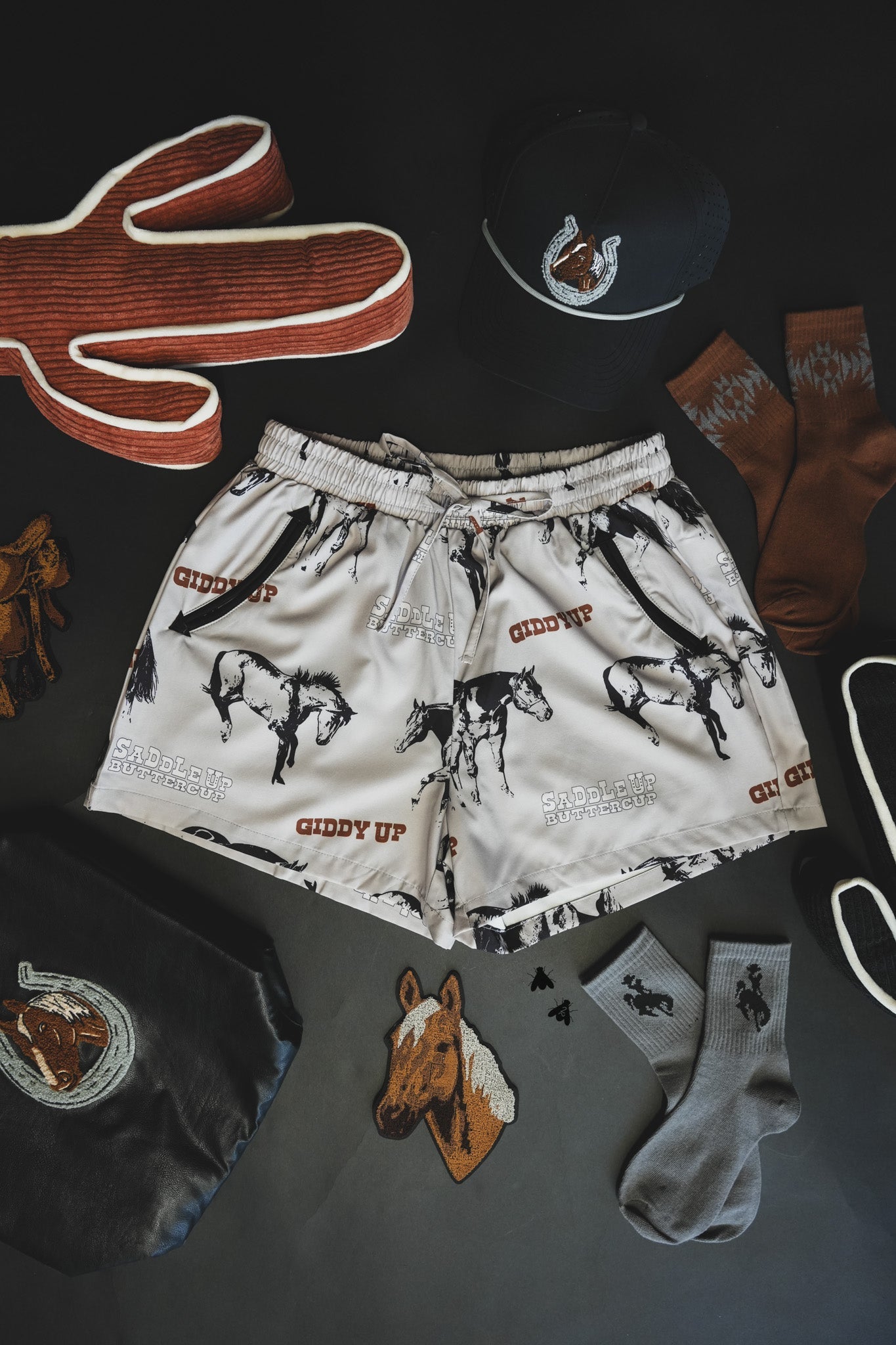 SADDLE UP BUTTERCUP SHORTS [NO M/L]