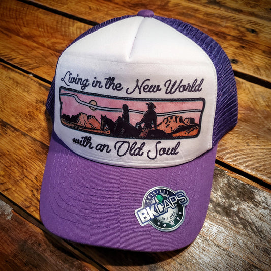 Living in the New World with an Old Soul - Retro Foam Trucker Hat