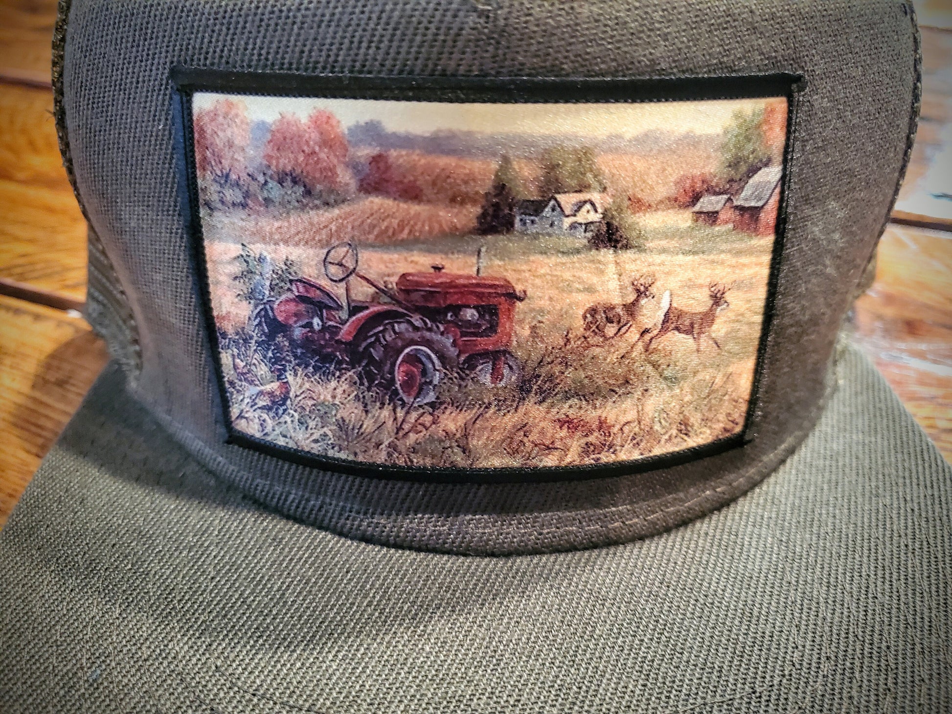 Tractors Trucks Cows Bucks Retro Trucker Hat - Infant, Youth, & Adult Sizes