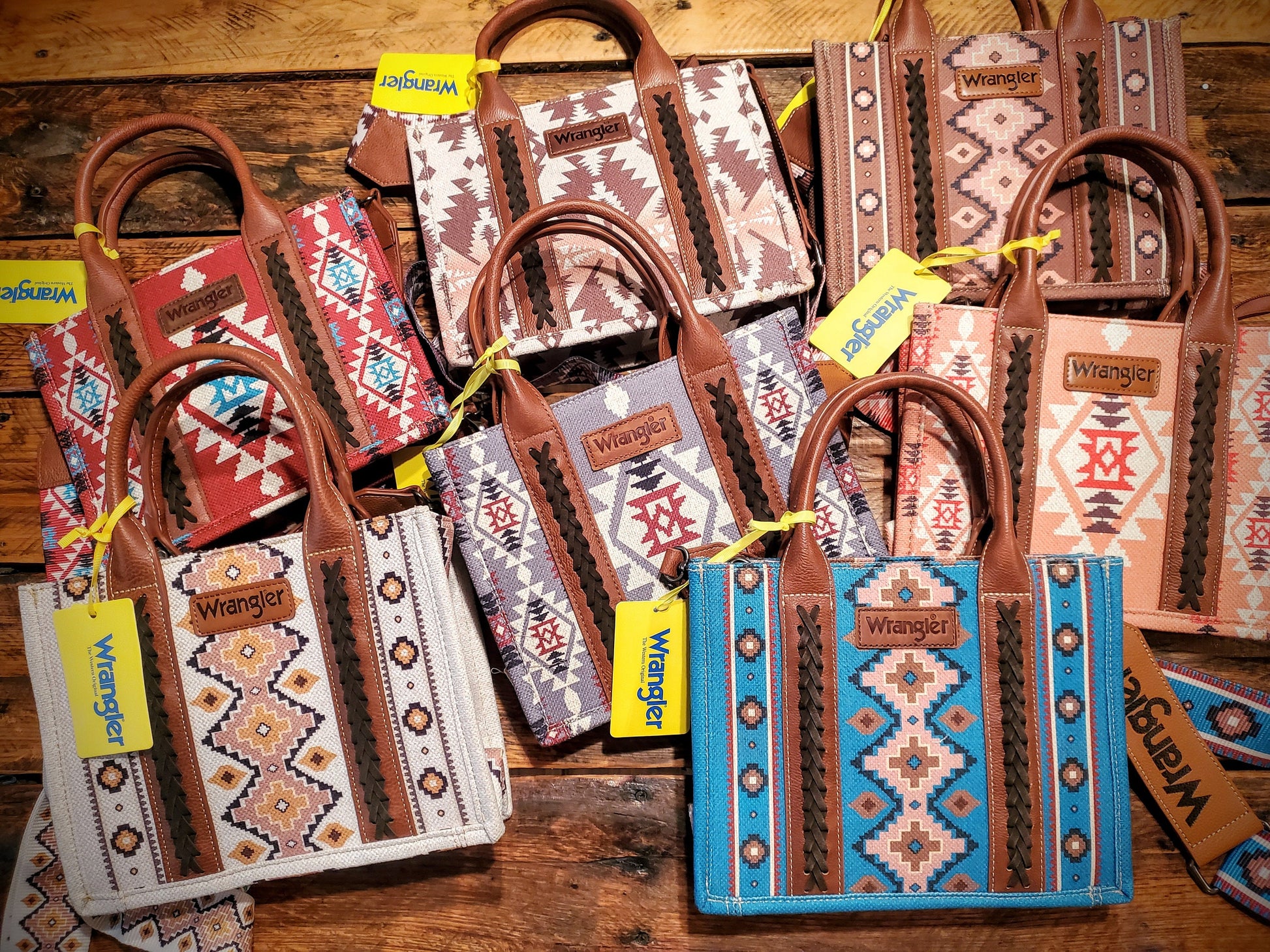 Genuine Western Aztec Crossbody Purses - Super Popular!