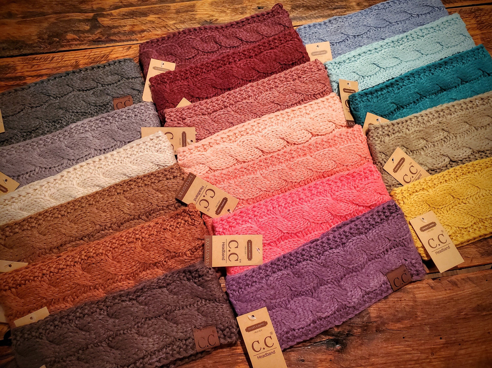 Genuine CC Fleece Headbands / Ear Warmers - Tons of Colors! Great Gifts and Stocking Stuffers!