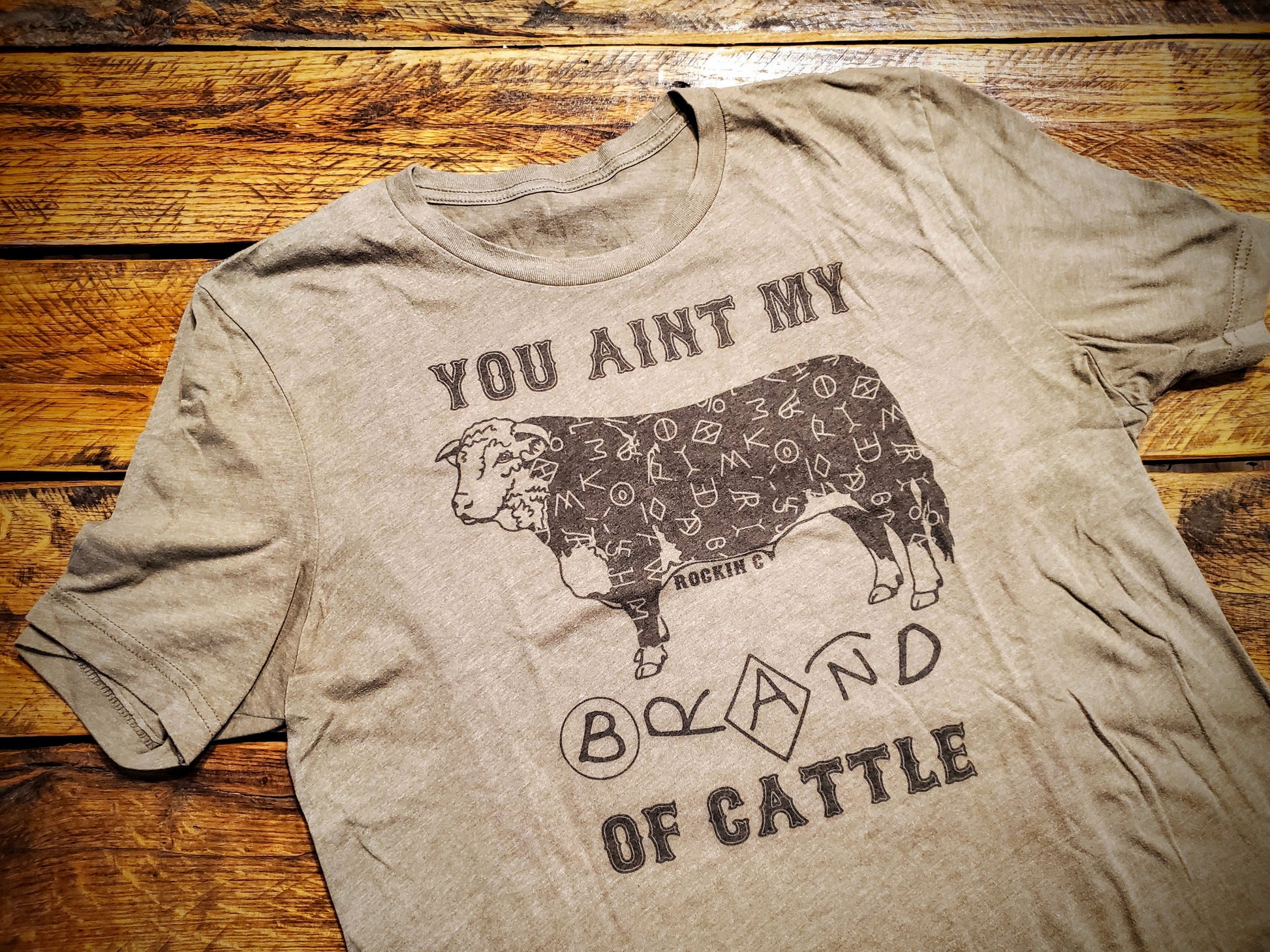 You Ain't My Brand Of Cattle - Premium Extra Soft Vintage Country Western Retro Shirt