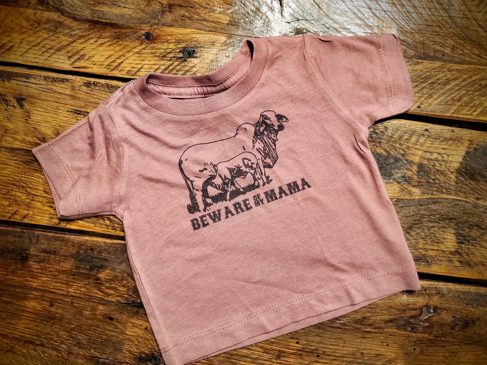 Beware of my Mama - Premium Extra Soft Vintage Western Tee Shirt - Pick Your Color - Baby, Toddler, Youth, Adult Sizes