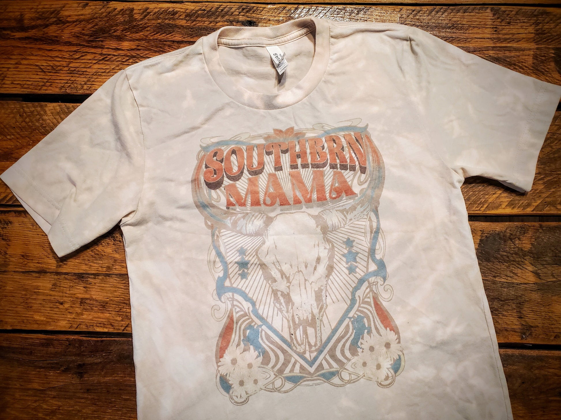 Southern Mama - Premium Extra Soft Vintage Western Tee Shirt - Pick Your Color - Baby, Toddler, Youth, Adult Sizes