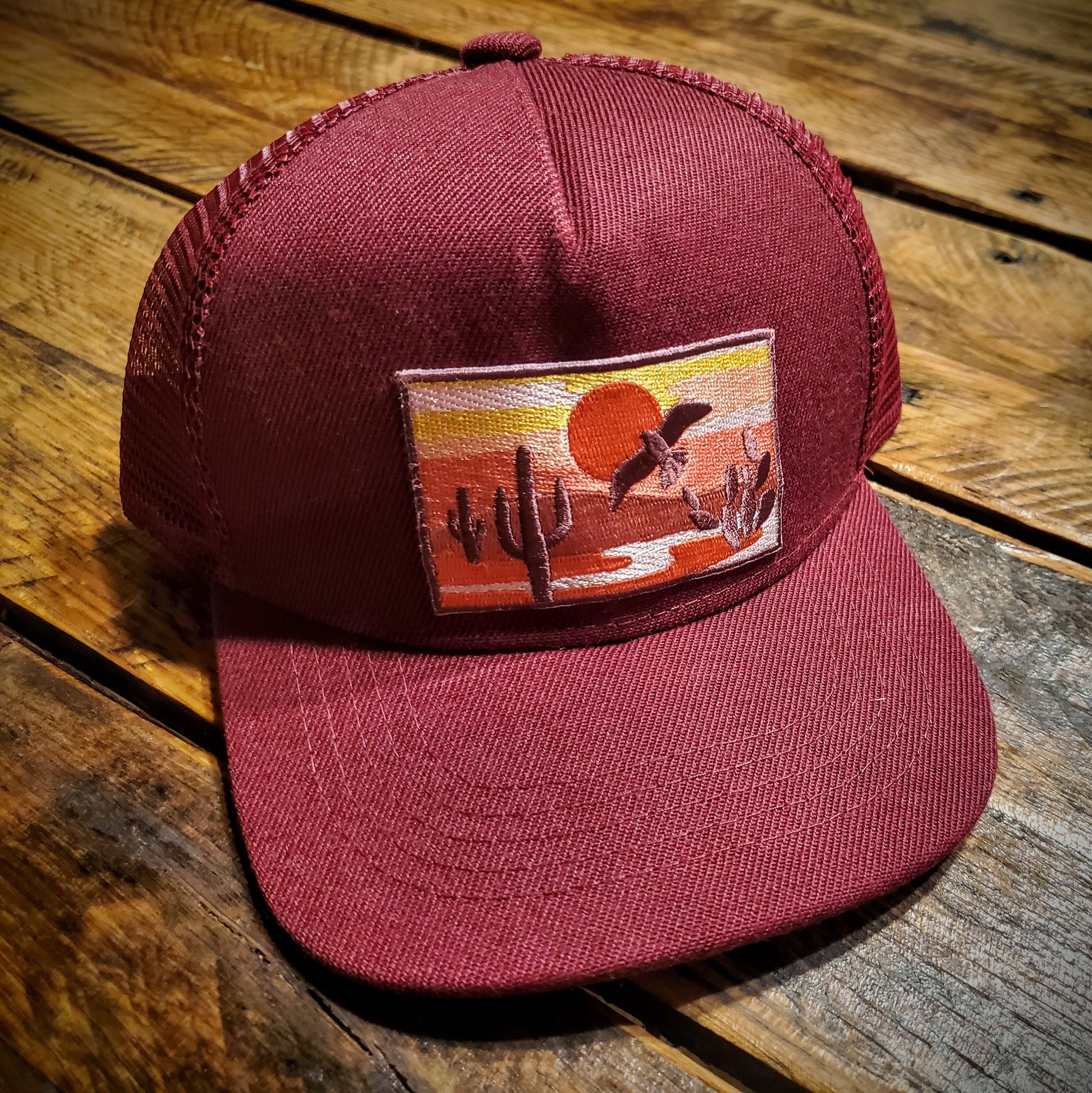 Vintage Free Bird Western Retro Trucker Hat - Infant, Youth, & Adult Sizes