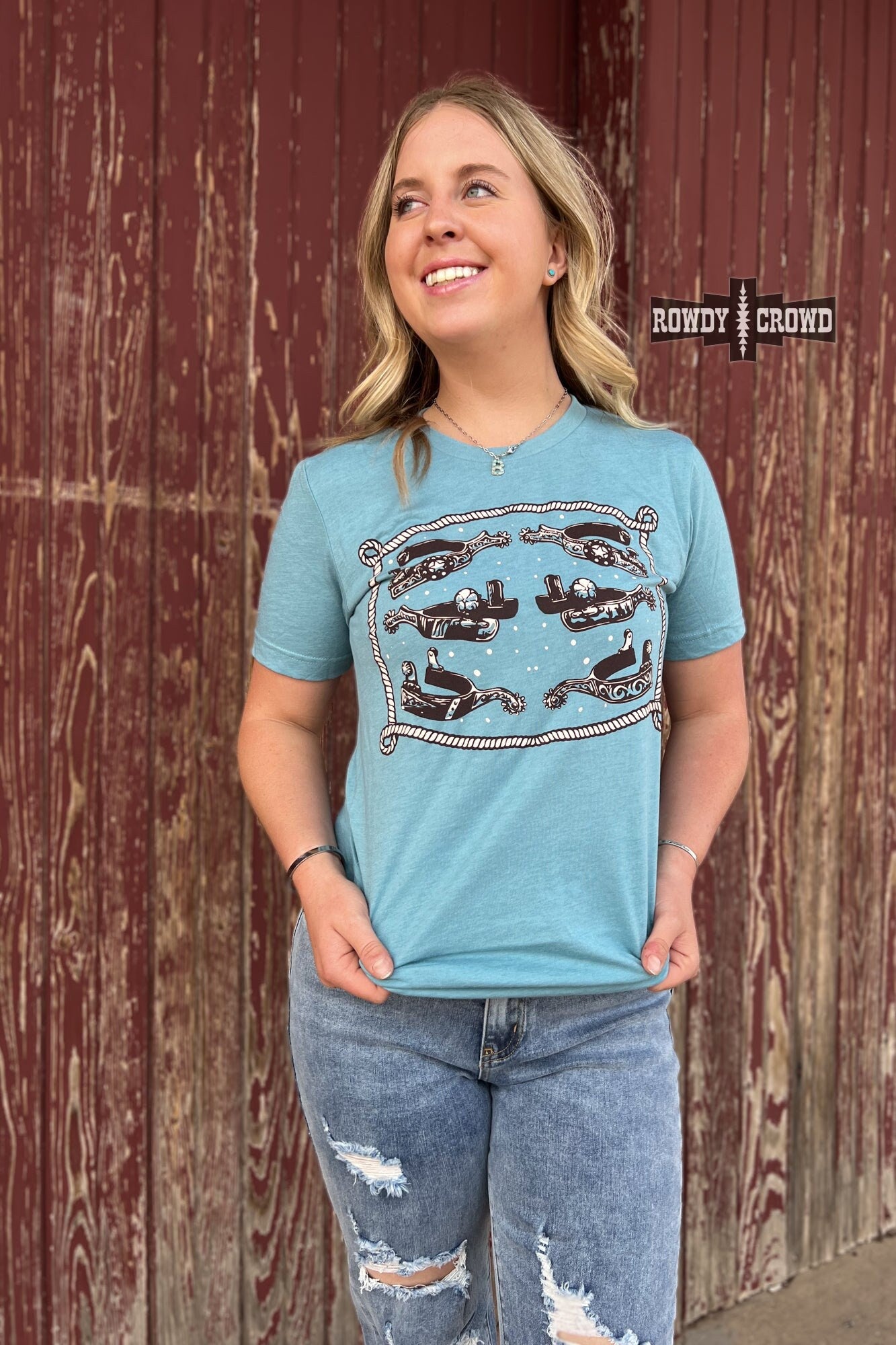 Cowgirl Spurs Super Soft Premium Western Tee Shirt