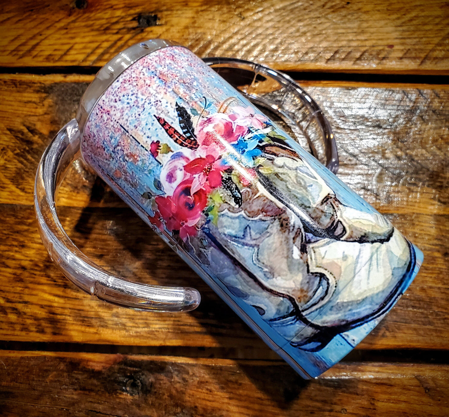 Give A Girl the Right Boots - Country Western Funny Printed Stainless Steel Tumblers - Pick Your Size - Sippy, 15 oz, 20 oz, 30 oz