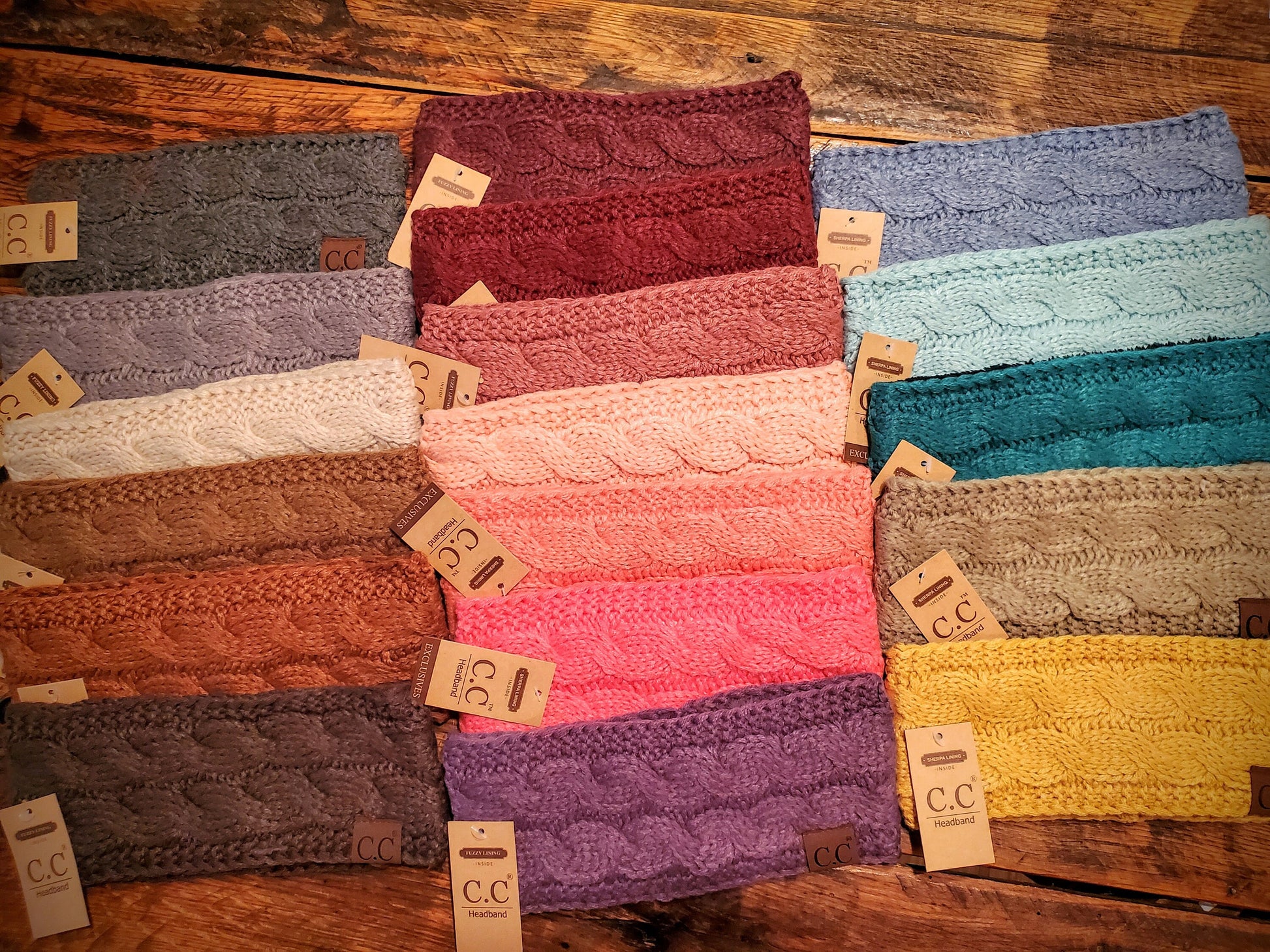 Genuine CC Fleece Headbands / Ear Warmers - Tons of Colors! Great Gifts and Stocking Stuffers!