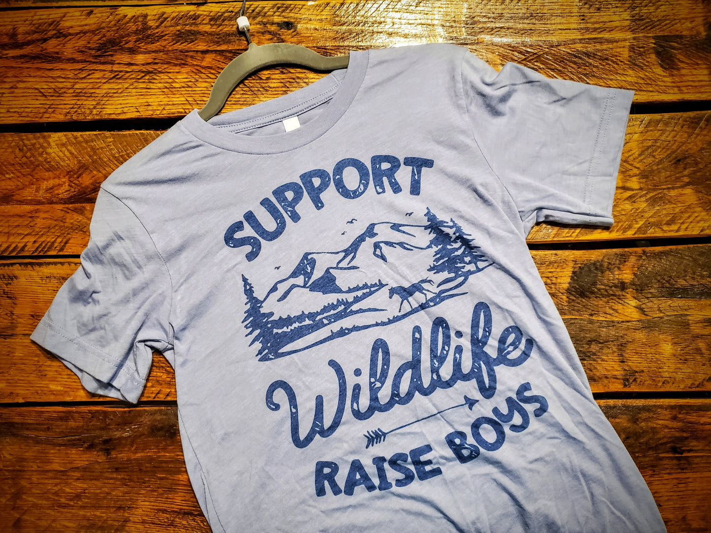 Support Wildlife Raise Boys - Premium Extra Soft Vintage Country Western Retro Shirt