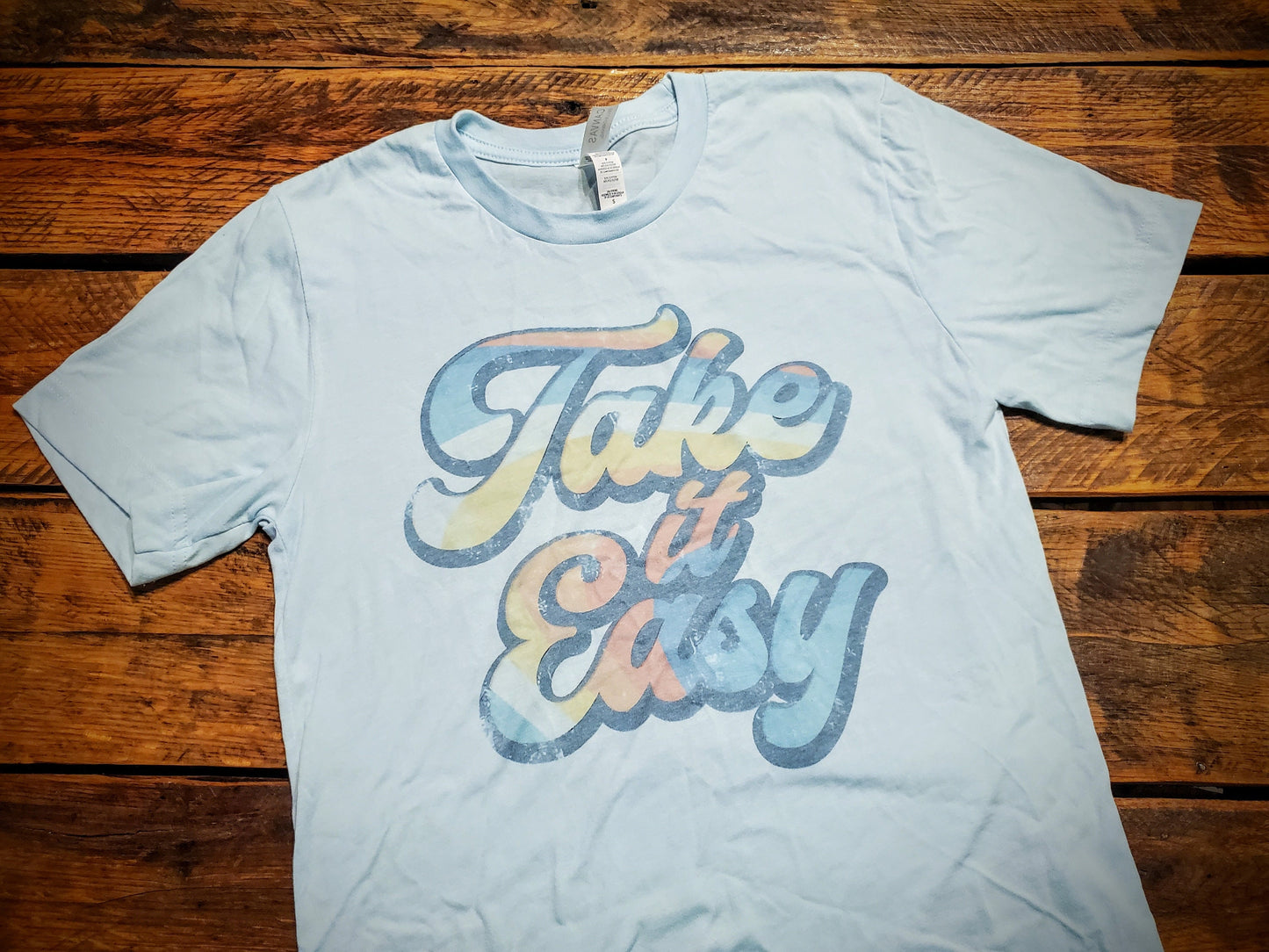 Take It Easy - Premium Extra Soft Vintage Western Tee Shirt