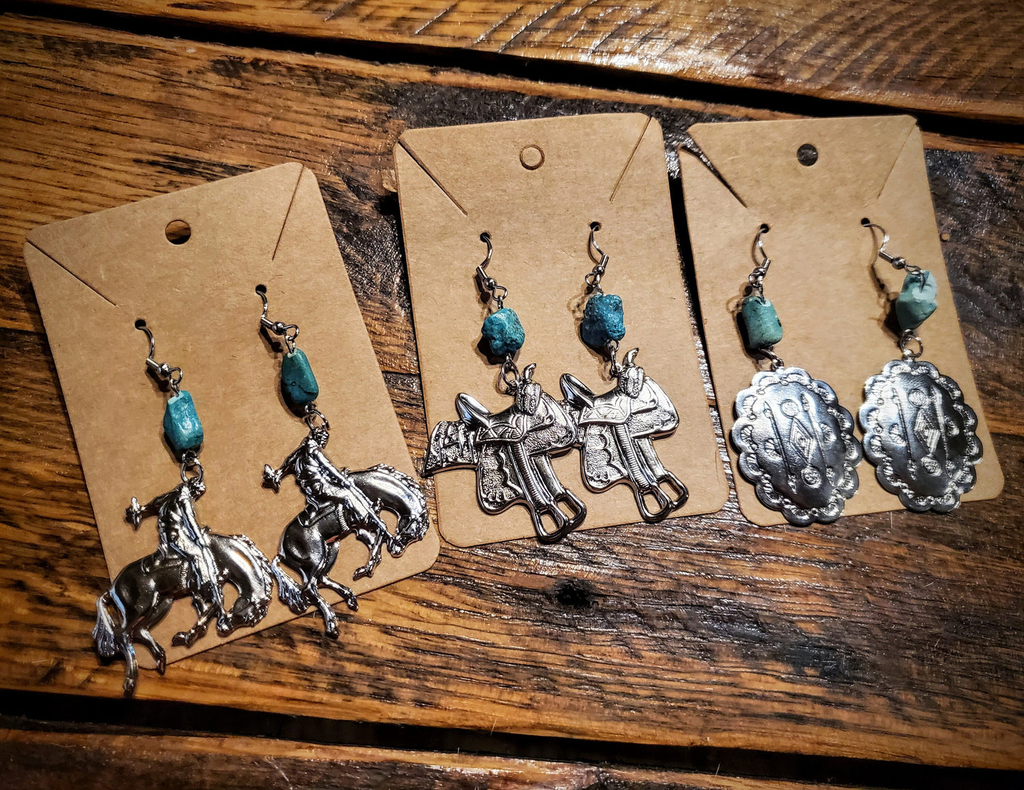 Handmade Western Earrings and Necklaces - Hypoallergenic