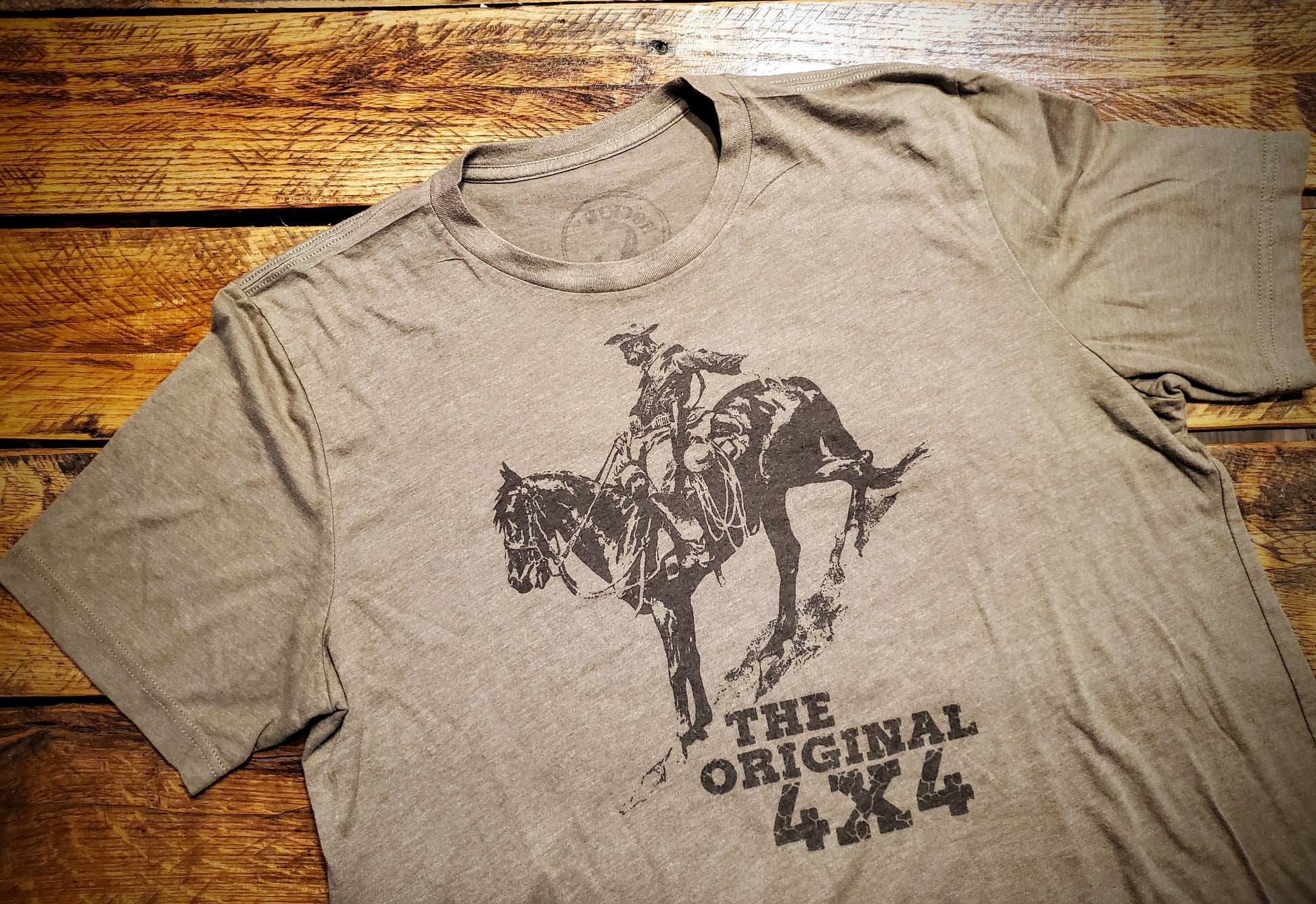 The Original 4x4 - Premium Extra Soft Vintage Western Tee Shirt - Pick Your Color - Baby, Toddler, Youth, Adult Sizes