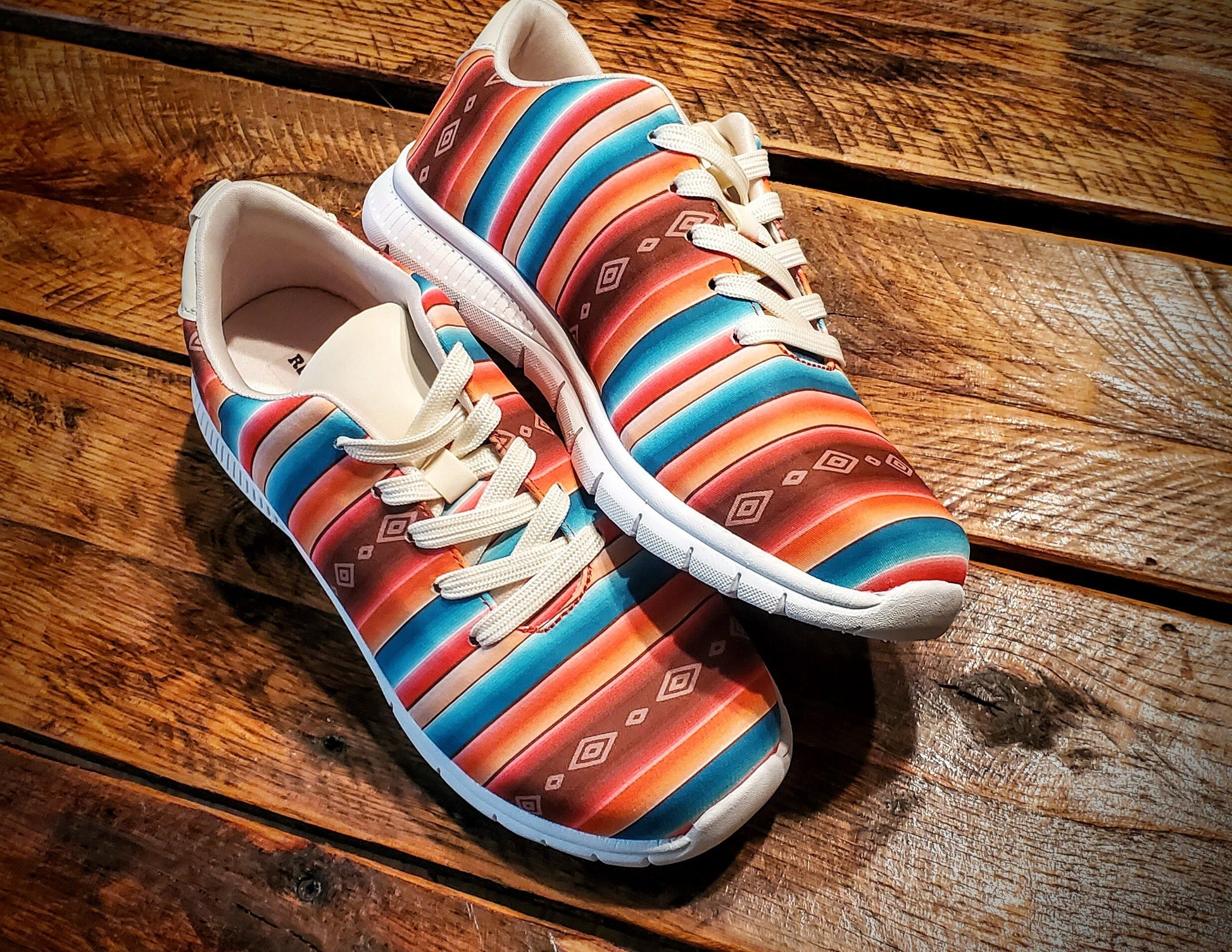 Seymour Serape Western Aztec Tennis Shoes / Sneakers