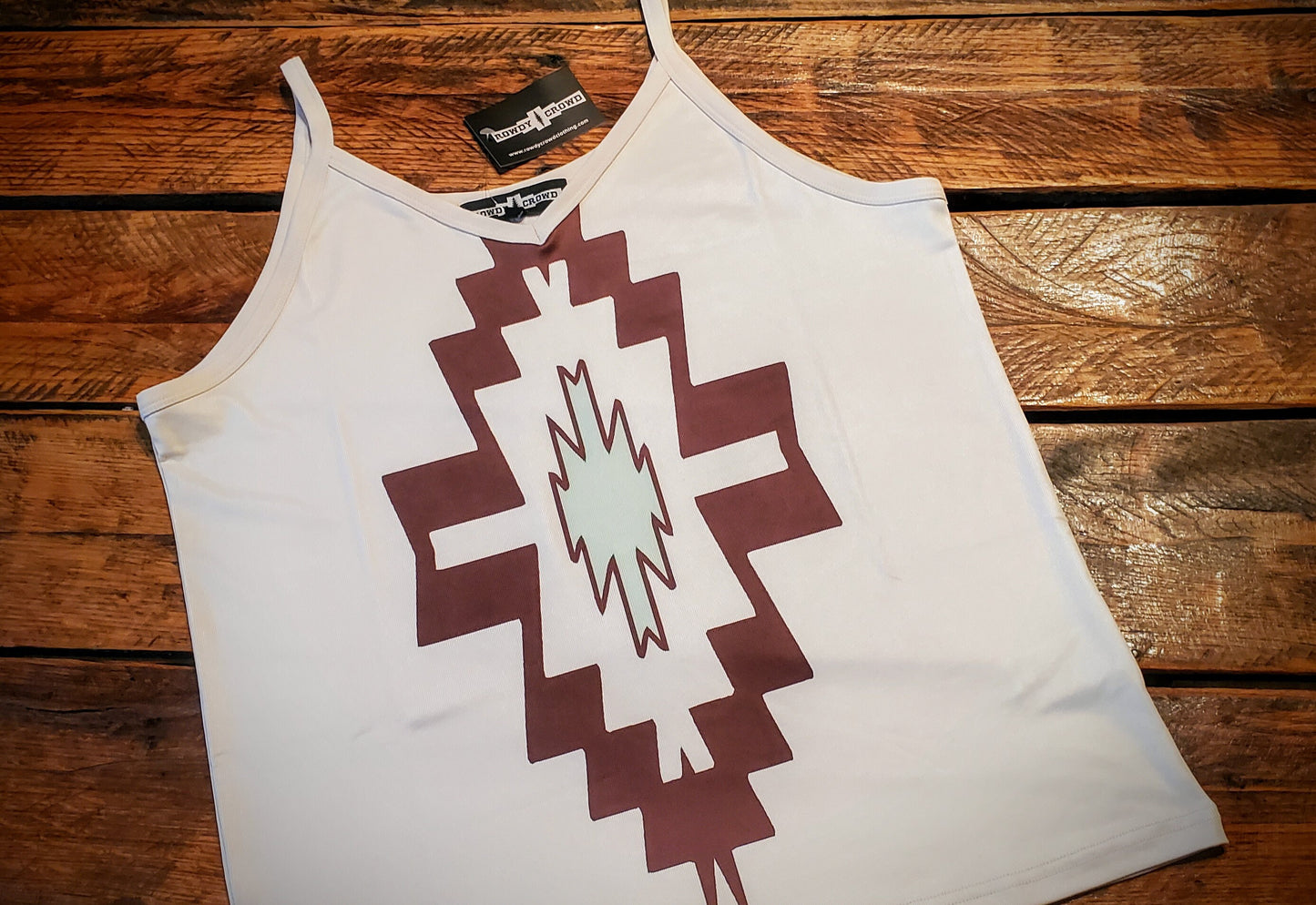 Taloga Western Aztec Tank Top