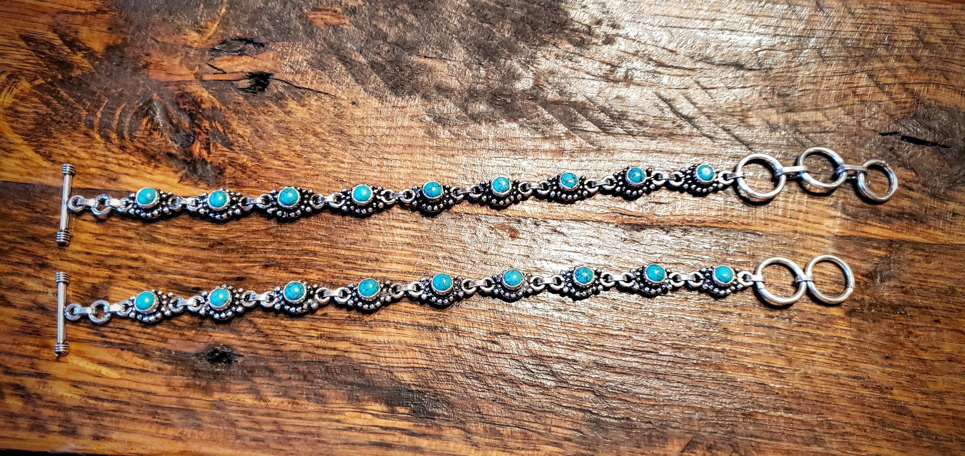 Sterling Silver & Turquoise Bracelets