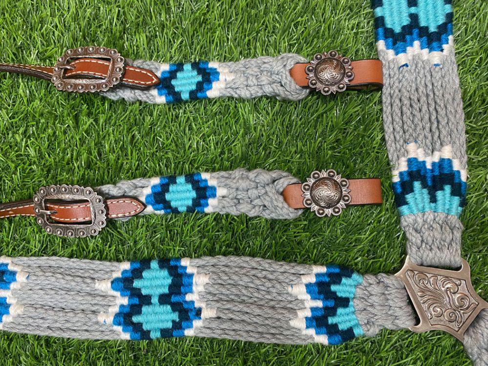 Handwoven Western Breastcollar & Headstall Set