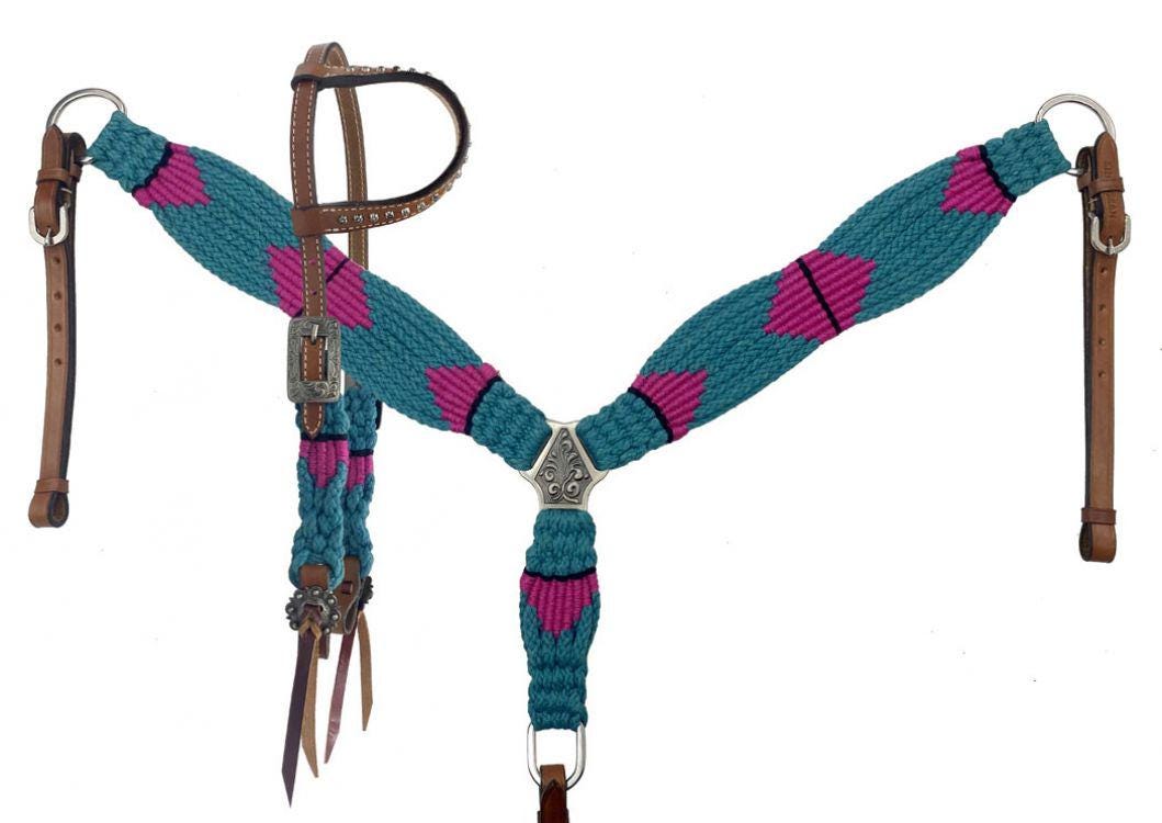 Handwoven Western Breastcollar & Headstall Set