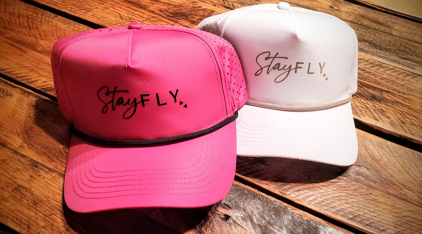 Stay Fly Western Ponytail Hat with Soft Back and Rope Detail