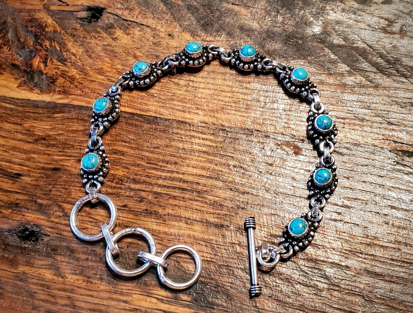 Sterling Silver & Turquoise Bracelets