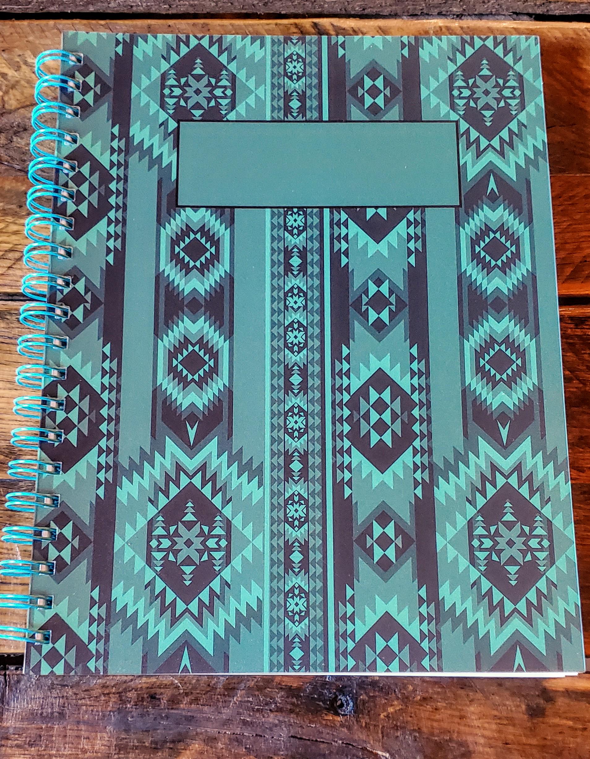 Premium Western Spiral Bound Notebooks / Journals - Great Unique Christmas Gifts and Stocking Stuffers!