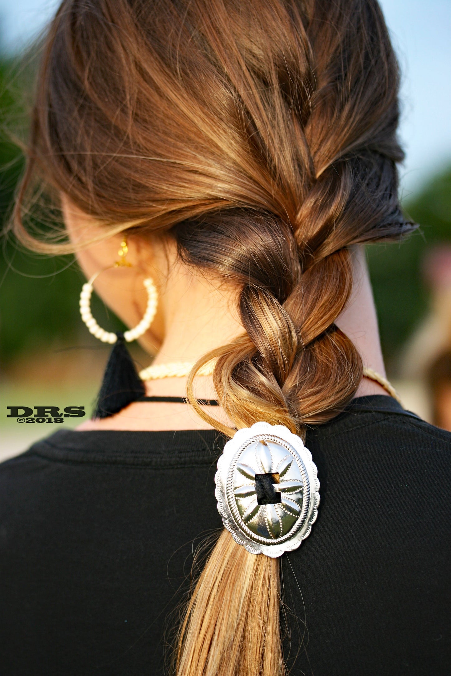 Concho Hair Tie